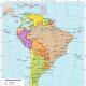 Крайние географические точки Южной Америки: северная, южная, западная и восточная